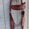 AA368256 62AC 4075 BF8F D184A46C9299 Beaded Headstall with Reins
