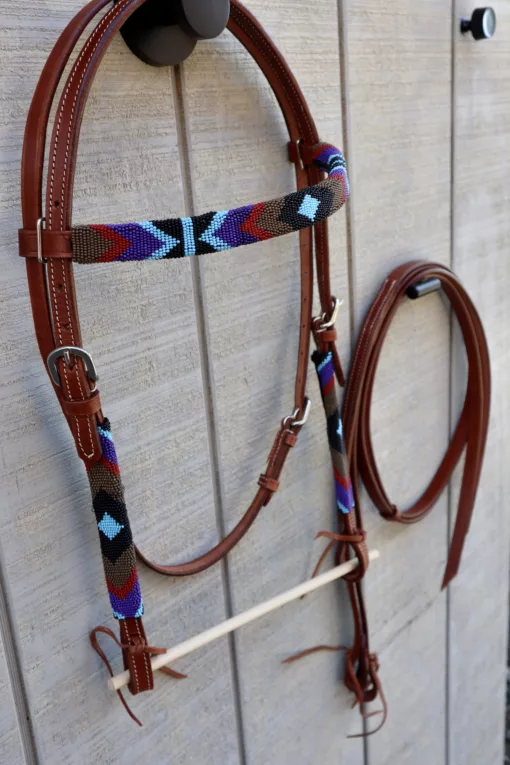 4BF67079 D697 4769 9802 F705A5F4D031 scaled Beaded Headstall with Reins