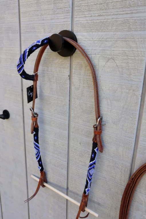 65580FF1 B13F 4612 AAF5 5269802BC811 scaled One Ear beaded Headstall with Reins