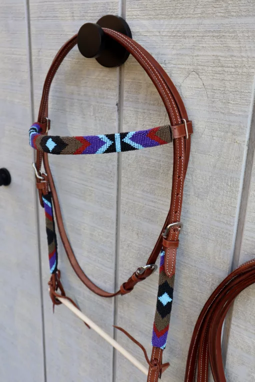 7CC78D6A 500F 4AE1 B533 F0E2FD2A132B scaled Beaded Headstall with Reins