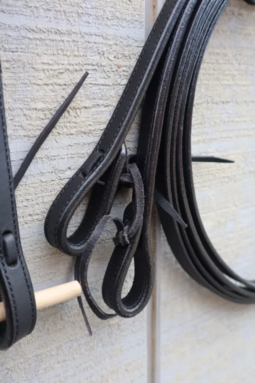 BF1C0AF1 B8BC 4546 B967 E0E3CE818C5E scaled Leather Headstall with Reins