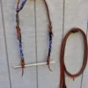 F4DE44BE 1E04 464D 83DD EE1BF756F8DC One Ear beaded Headstall with Reins