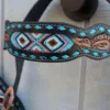 252FB254 87A6 4C26 9EE4 C8D500355080 Turquoise/Pink Beaded Tack Set
