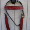 20D5936B D91B 4040 AAB6 CB761C1895C8 Floral tooled Headstall with Breast Collar