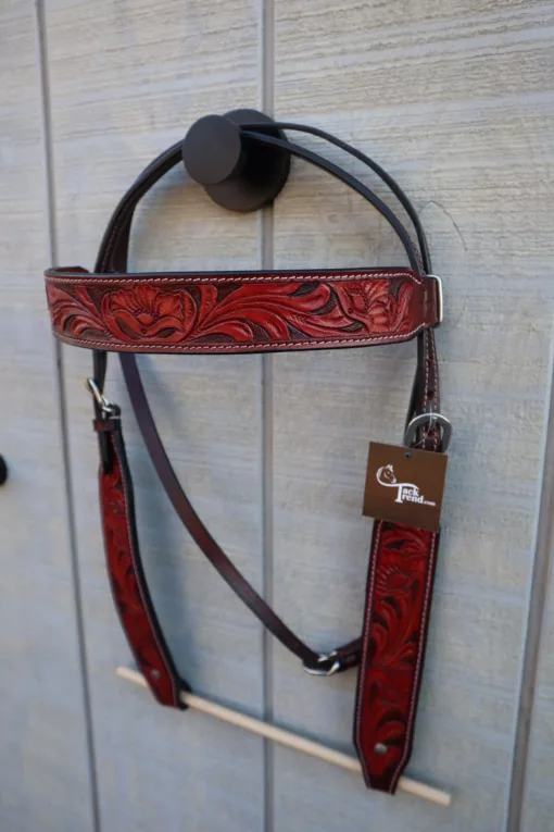 740E0DBB 6CA7 4381 9BCD 0A3CEECE760E scaled Floral tooled Headstall with Breast Collar